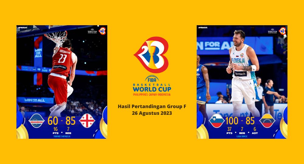 FIBA World Cup 2023 Hasil Pertandingan Group F, Luca Doncic menggila